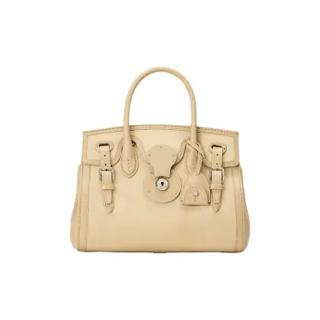 Ralph Lauren Collection Long Hair Calfskin Handbag Regular Women's Tan