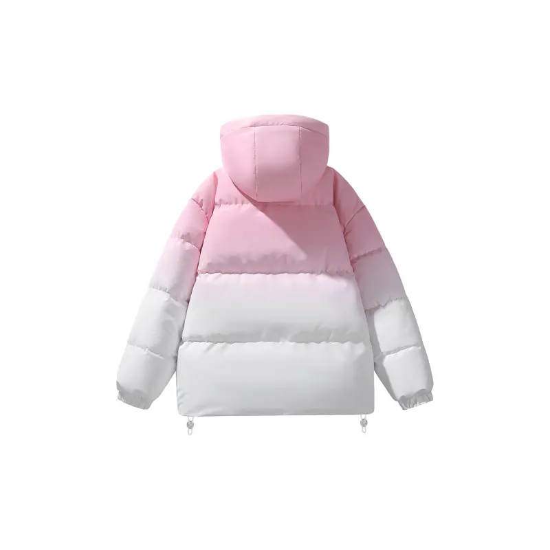 Warrior Puffer Jacket Unisex Gray-5
