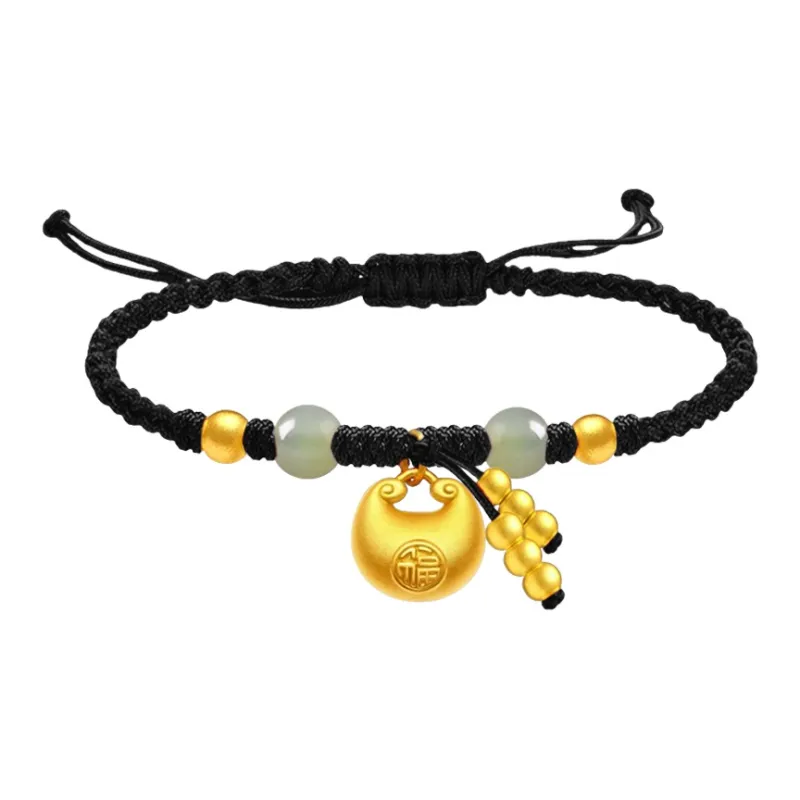 YASHENGZHUBAO Gold Bracelet Women's-10