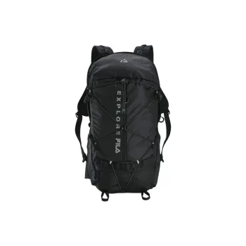 FILA EXPLORER Fabric Outdoor Hiking Bag Backpacks Men's Black
