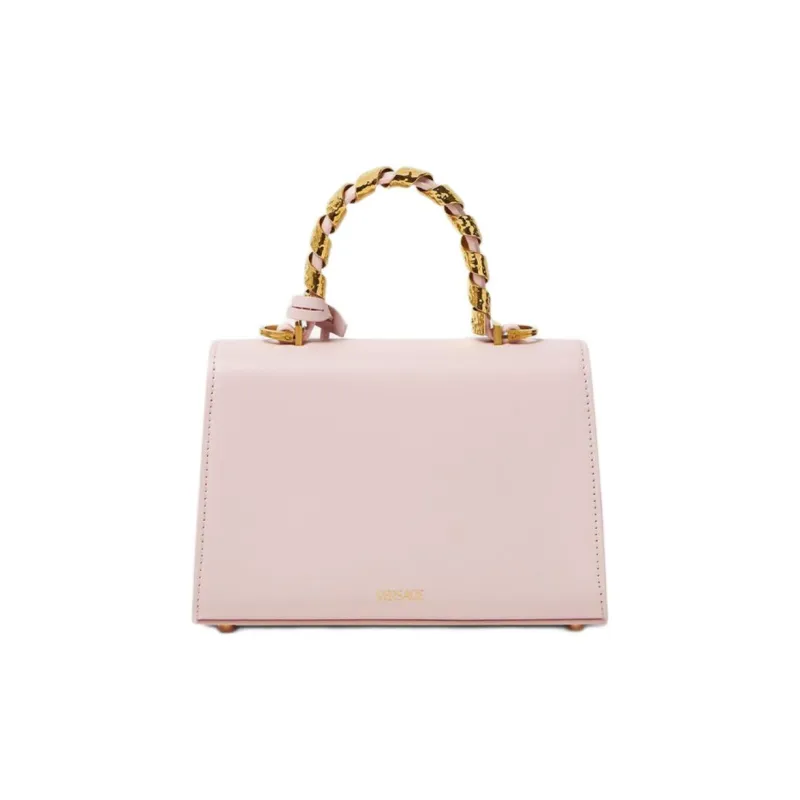 VERSACE Medusa '95 Calfskin One Shoulder Handbags Small Size Women's Light Pink Red-2