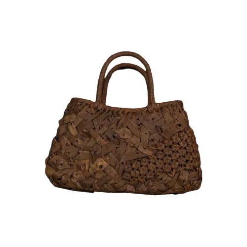 HUZISYOKUNINN Grapevine Handbag Medium Size Women's Brown
