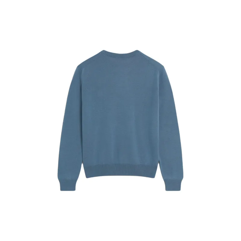 Maison Kitsuné Bold Fox Head Patch Knitted Jumper-1