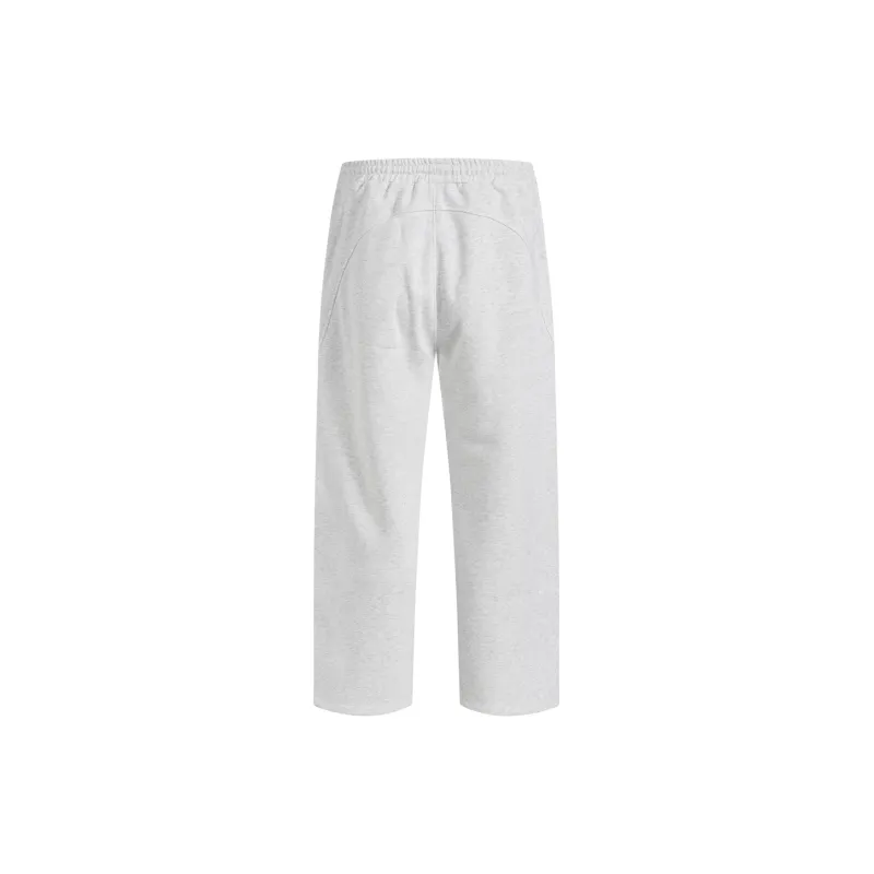 404MOB GANG Casual Pants Unisex Light Gray-1