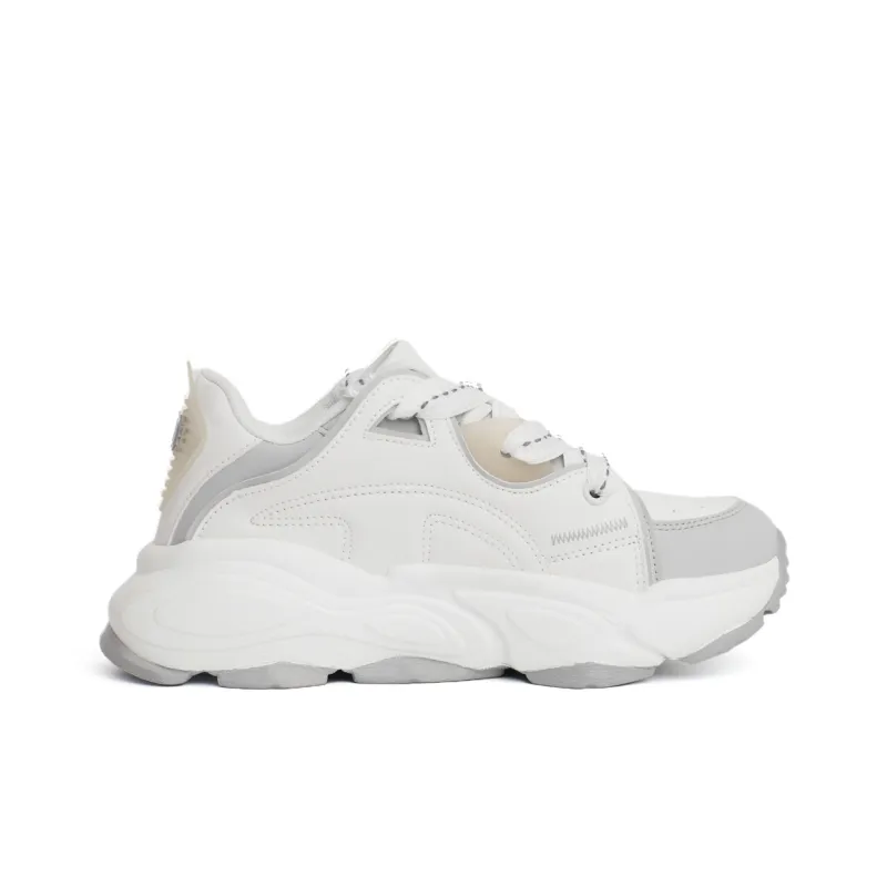 PAIN OR PLEASURE Kids' Skateboarding Shoes White Gray Teenagers-1