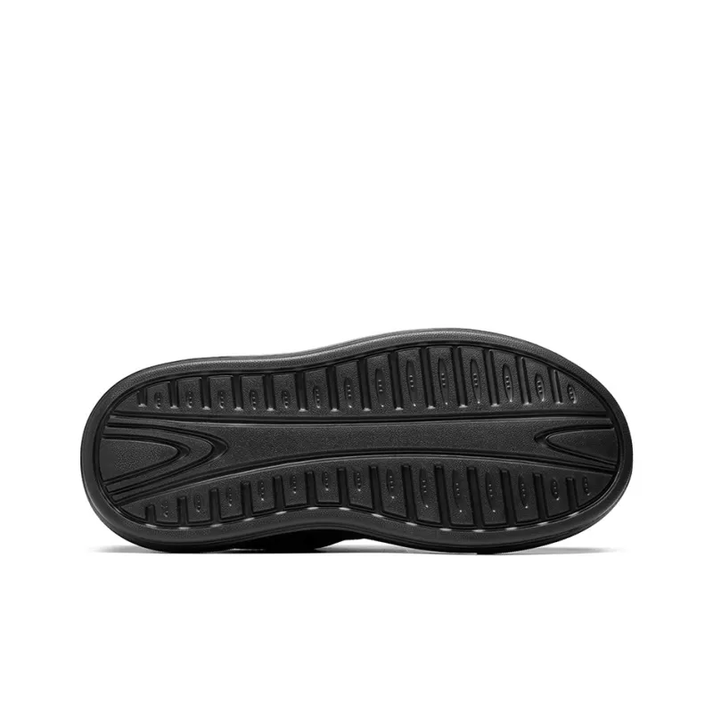 ROBERTA DI CAMERINO Slip Resistant Height Increasing Low Top Casual Shoes Men's Black-4