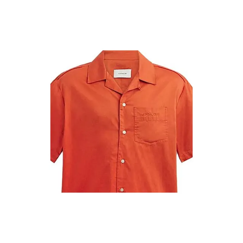 COACH Shirts Men Orange-3