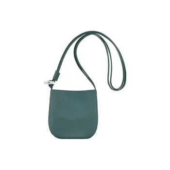 LONGCHAMP Le Roseau Cow Leather Crossbody Bag Shoulder Bag Small Size Women's Cedar Color