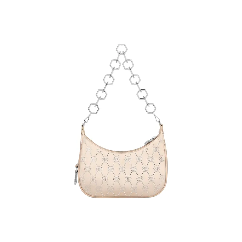 PHILIPP PLEIN Polyester Shoulder Bag, Handbag, Shoulder Bag Women's Pink-1