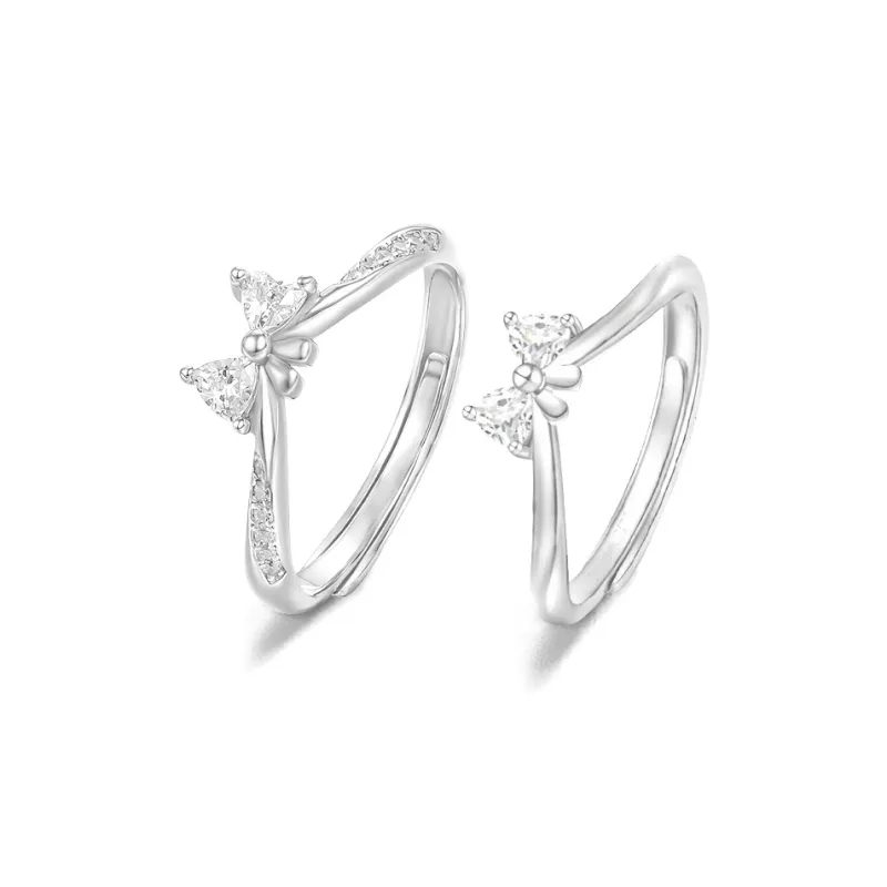 FANFRI 999 Fine Silver Rings Women's-0