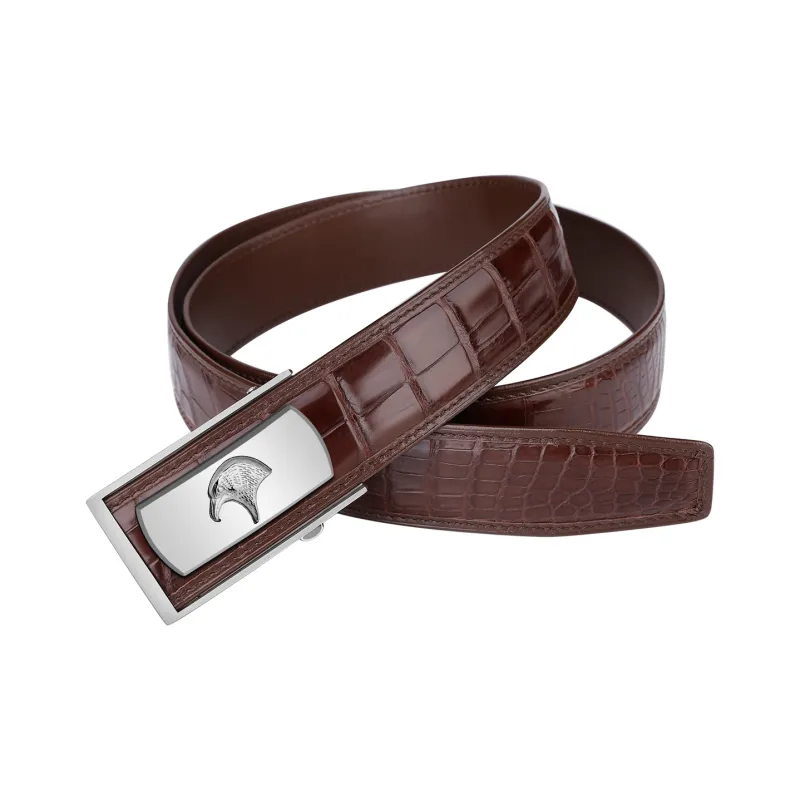 Jaylen Oos Crocodile Leather Leather Belts Men's 3.5cm/3.8cm-18