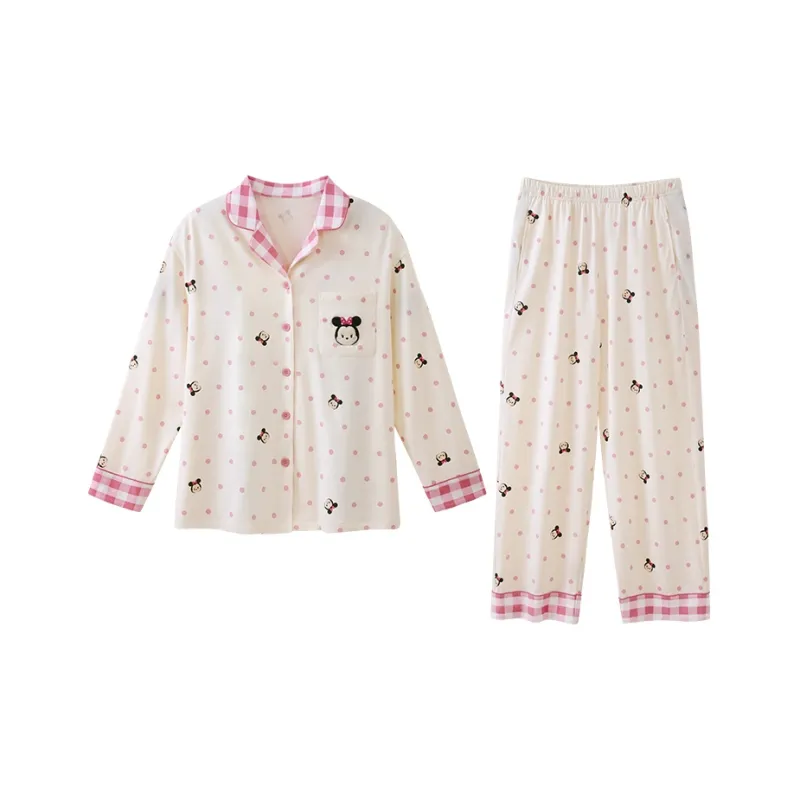 JINGYUN x Disney Pajama Set Women's Jade Fat White-0