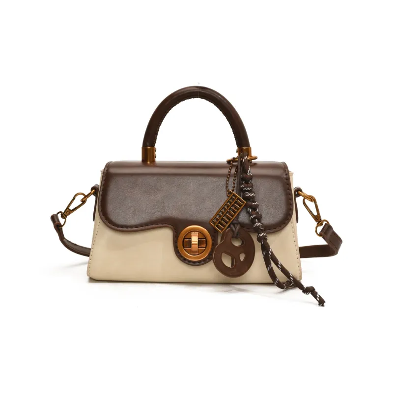 Yalu PU Shoulder Bag, Crossbody Bag, Handbag Regular Women's Coffee/White/Brown/Black-5
