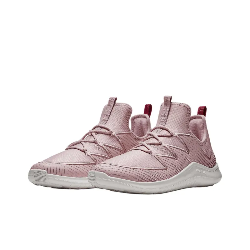 Nike Free TR Anti Slip Wear Resistant Low Top Training Shoes Women's Pink-2