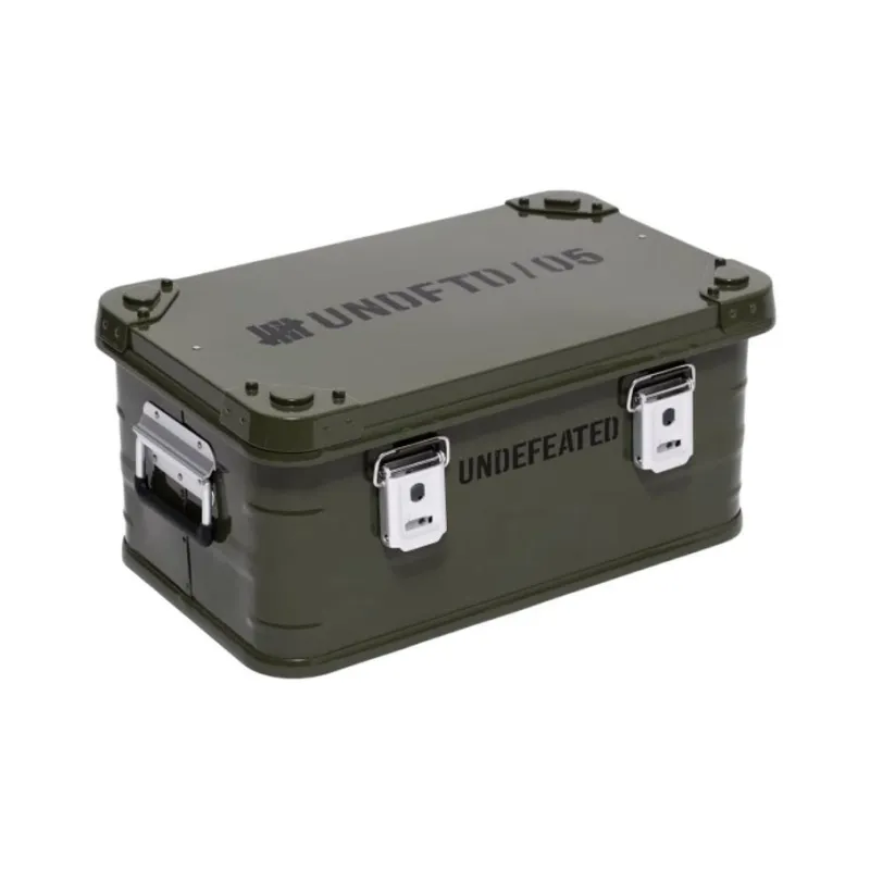 UNDEFEATED Aluminum Alloy Storage Boxes Unisex Olive Green-1