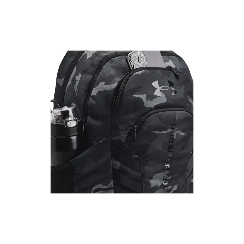 Under Armour Synthetic Leather Backpack Regular Unisex Camouflage Black-2