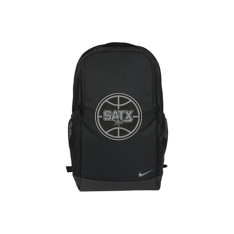NBA San Antonio Spurs Polyester Backpack Regular Men's Black-0