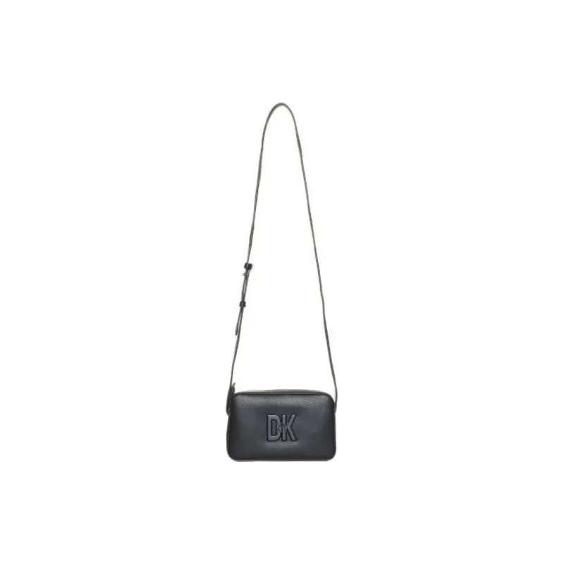 DKNY Calfskin Camera Bag Shoulder Bag Crossbody Bag Regular Women's Black-1
