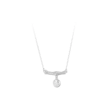 GLOIRE S925 Silver Necklaces Women's Exquisite Luxe Niche Design Advanced Feel Everyday Versatile Date Commute Style