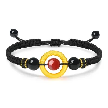 YASHENGZHUBAO Gold Bracelet Unisex