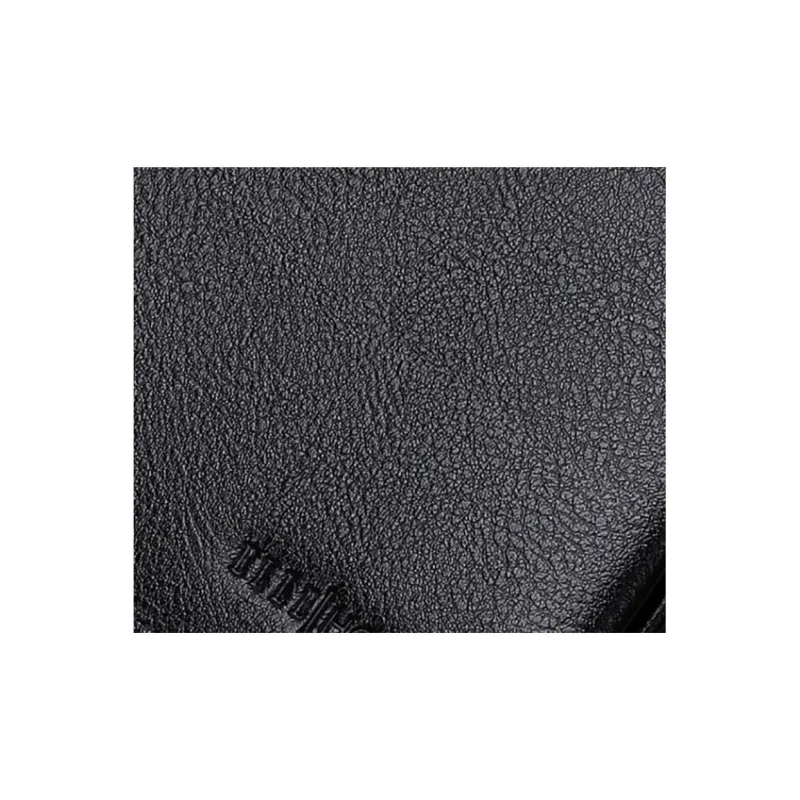 ELLE HOMME Cow Head Leather Wallets Regular Men's Black-6
