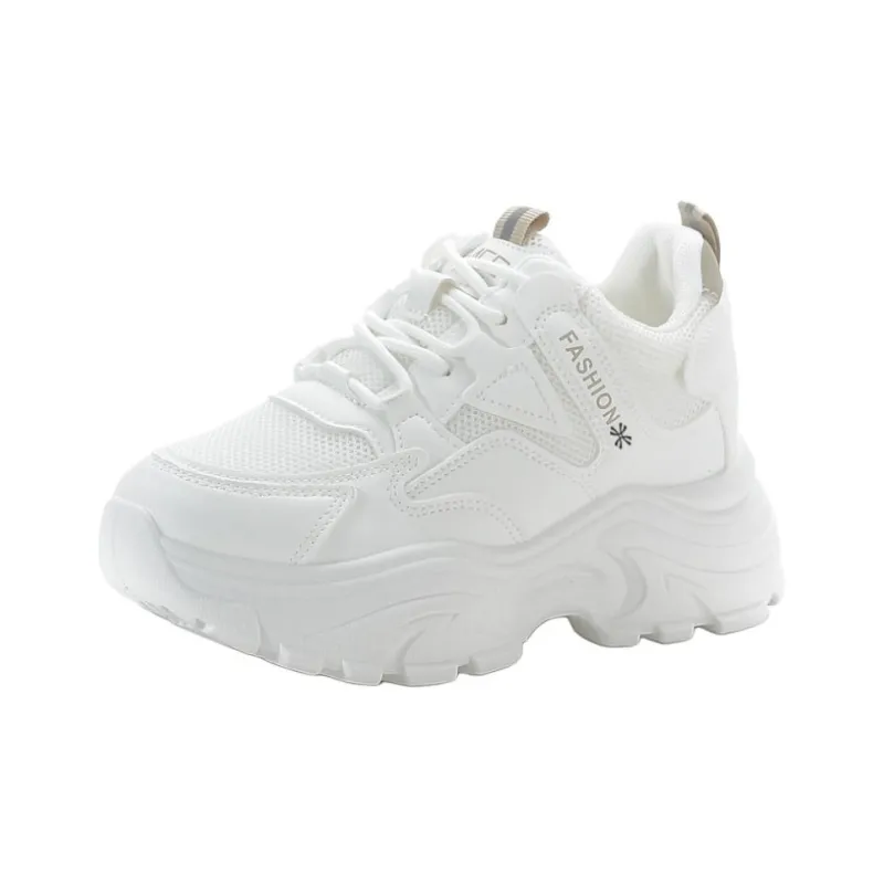 YUZHAOLIN Wear resistant Non slip And Breathable Kids Lifestyle Shoes Milk Tea Beige Teenagers-0