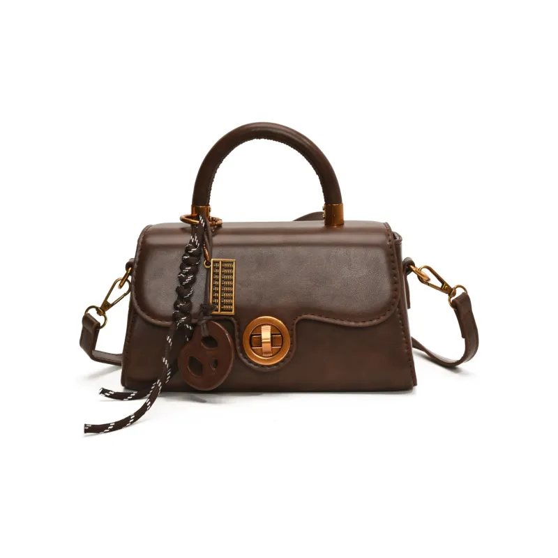 Yalu PU Shoulder Bag, Crossbody Bag, Handbag Regular Women's Coffee/White/Brown/Black-9
