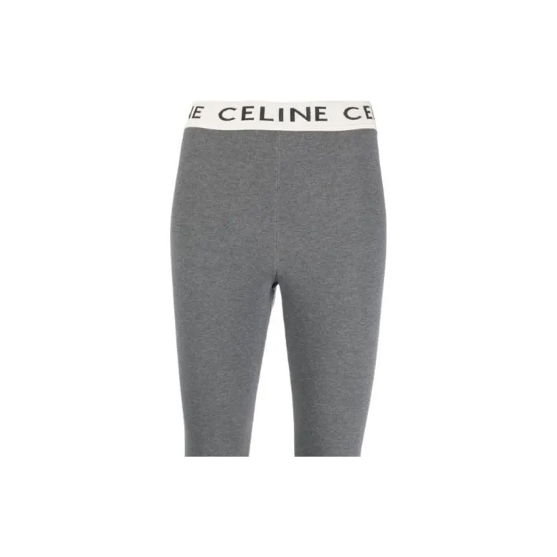 CELINE Leggings Women's Gray-4