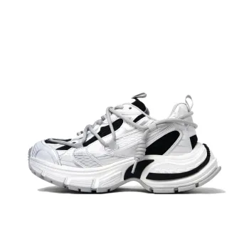 CAMEIDO Height Increasing Low Top Chunky Sneakers Women's Gunmetal