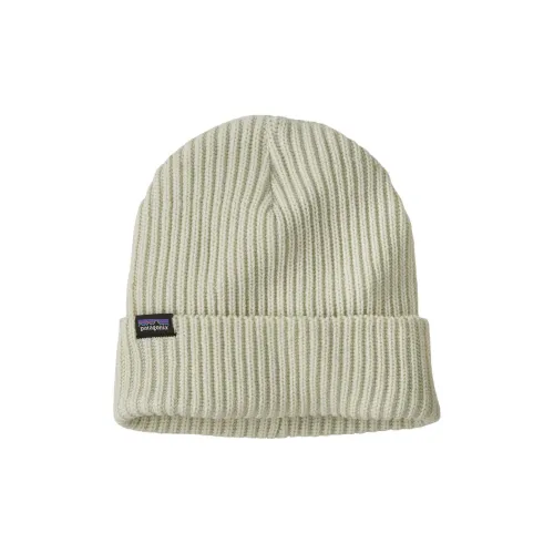 Patagonia Recycled Polyester Recycled Polyester Beanies Unisex White