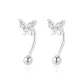 Ultra-Shiny Butterfly Earring Hooks