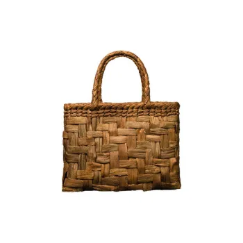 HUZISYOKUNINN Grapevine Small Square Bag Handbags Medium Size Women's Brown