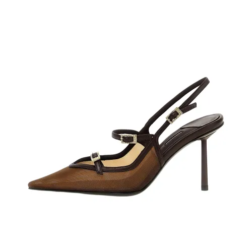 slingback block heels