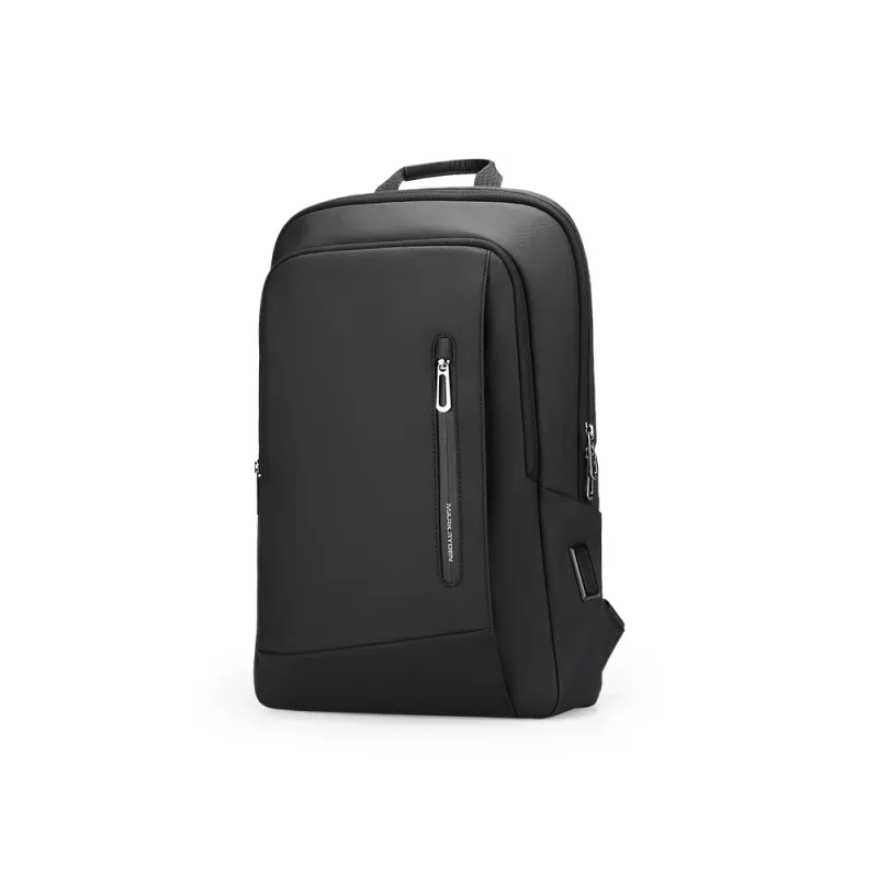 MARK RYDEN Oxford Backpack Regular Men's Elegant Black/Graphite Gray-1