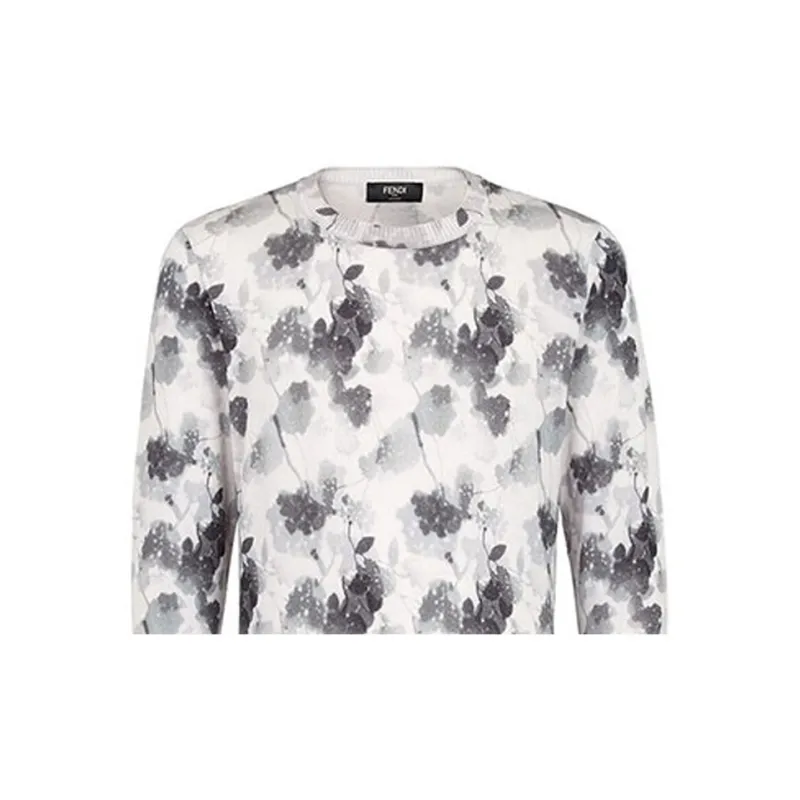 FENDI Sweatshirts Men Black Gray Color-2