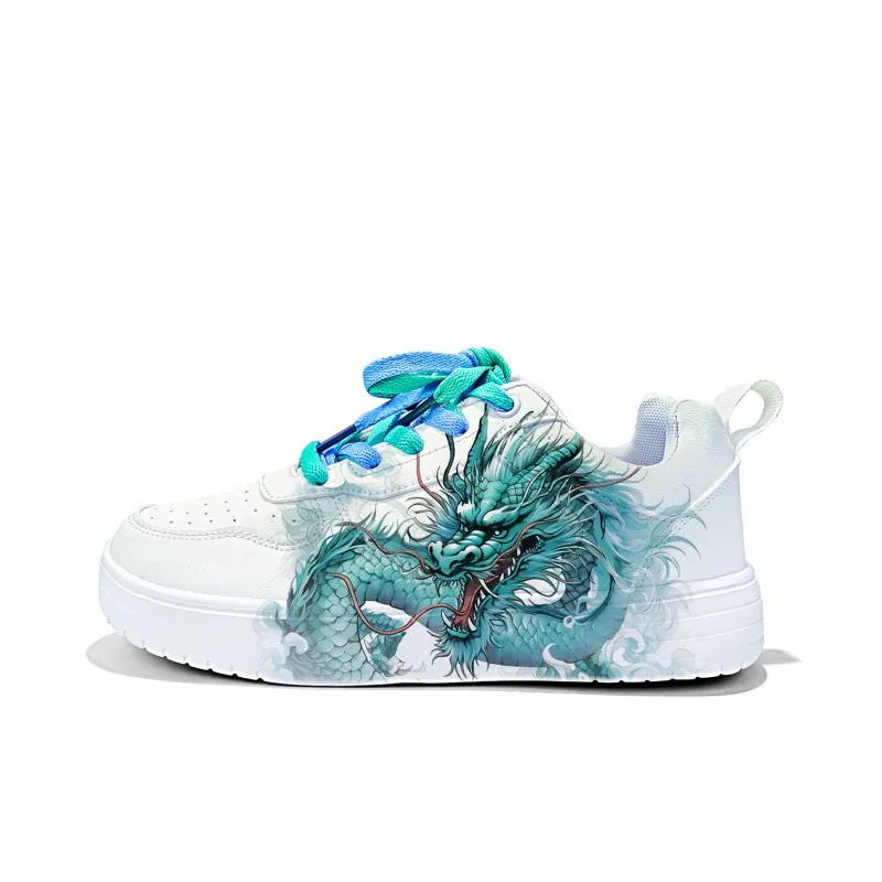 Cold Cicadas Yesterday Anti-Slip Wear-Resistant Lightweight Breathable Low-Top Skateboard Shoes Unisex-5