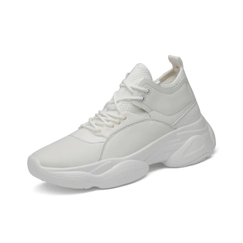 Jerden Smith Cushioning, Breathable, Height Increasing Low Top Chunky Sneakers Unisex-7
