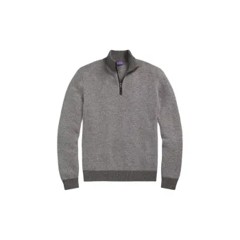 Ralph Lauren Purple Label Cashmere Sweater Men's Gray