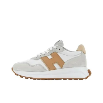 HOGAN Logo Patch Panelled Sneakers Women's
