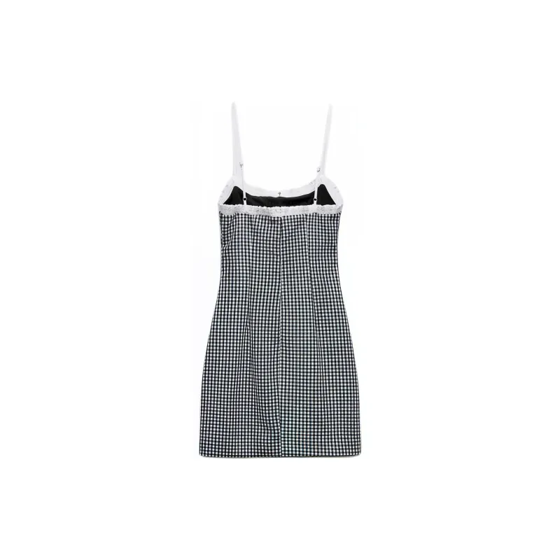 ZARA Slip Dresses Women's Blue-1