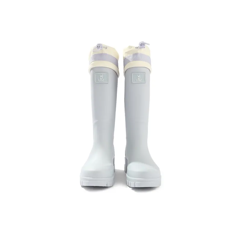 UBZ Waterproof Rain Boots Women's Mist Blue-2