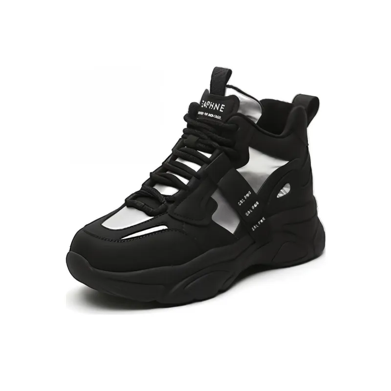 DAPHNE Abrasion Resistant Low Top Chunky Sneakers Women's-0