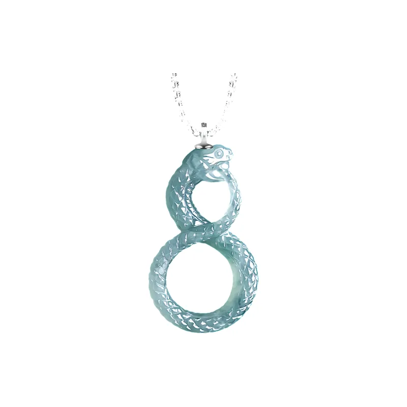Kai Zhen Glutinous Jade Necklaces Unisex-0