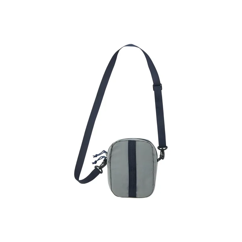 Gramicci Cotton With Nylon Shoulder Bag Crossbody Bag Mini Unisex Beige/Grey/Navy Blue-3