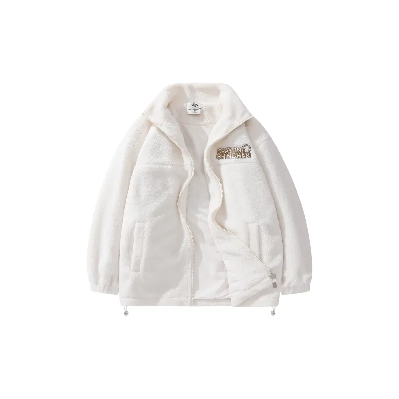 Crayon Shinchan Velvet feel Coat Unisex-11