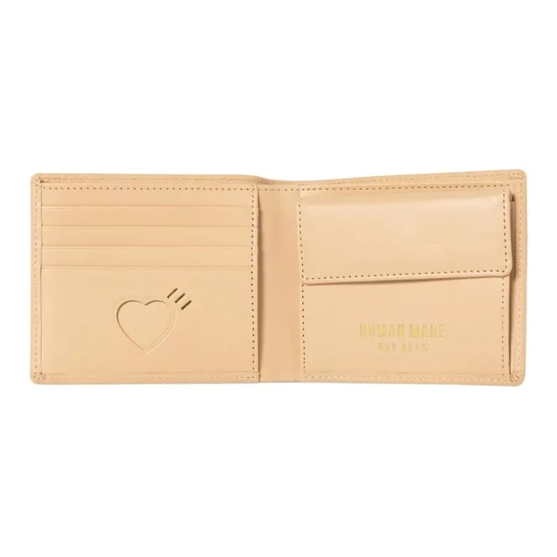 HUMAN MADE Cow Leather Wallet Regular Women's Beige-3
