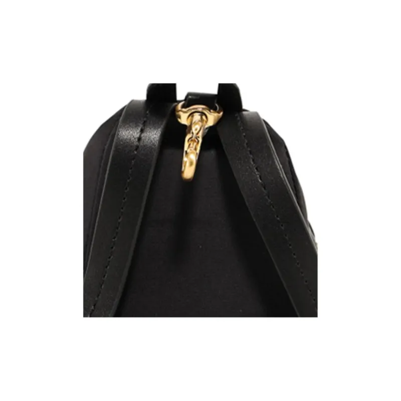 MOSCHINO Nylon Backpack Mini Unisex Black-3