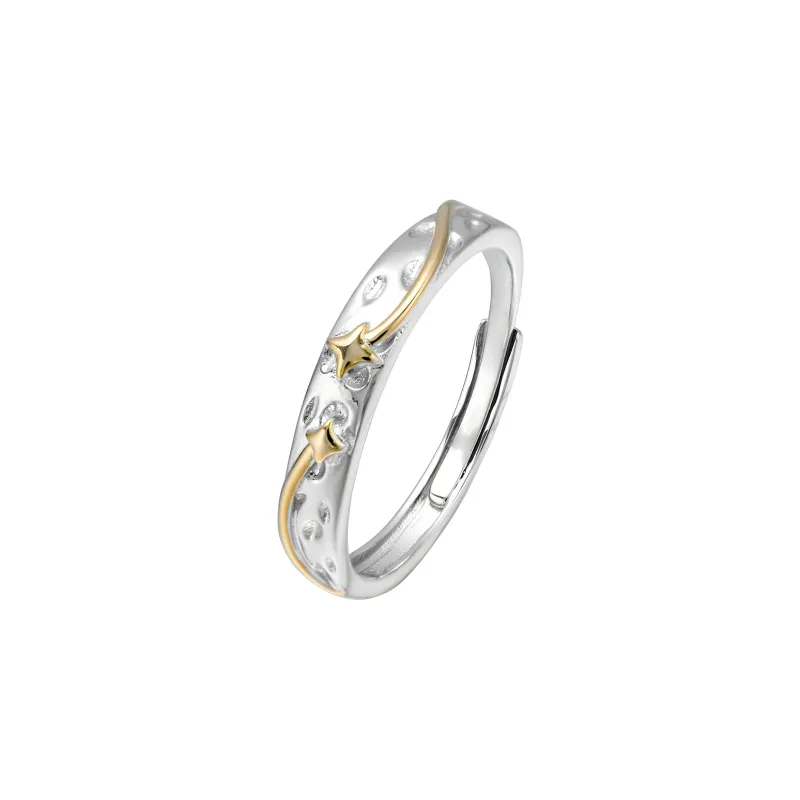 CLARKIA FLOWER Sterling Silver Rings Unisex-10