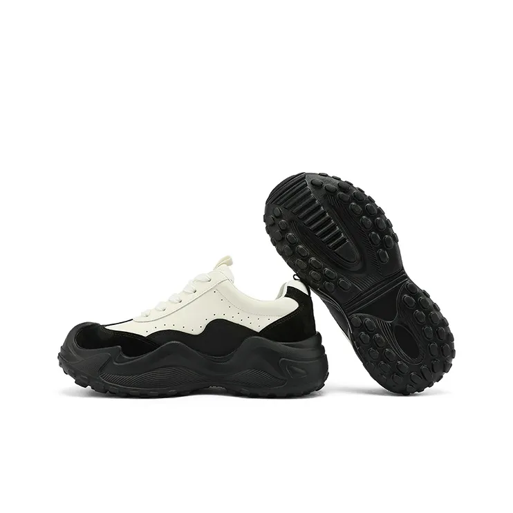 UBZ Slip Resistant Low Top Chunky Sneakers Women's-6