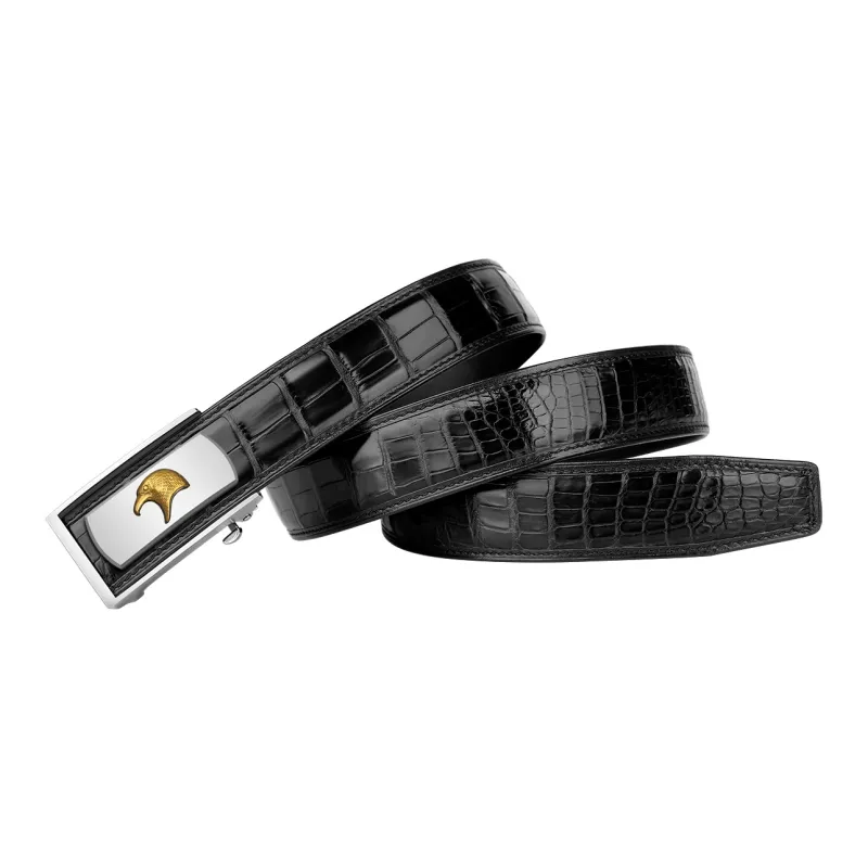 Jaylen Oos Crocodile Leather Leather Belts Men's 3.5cm/3.8cm-2